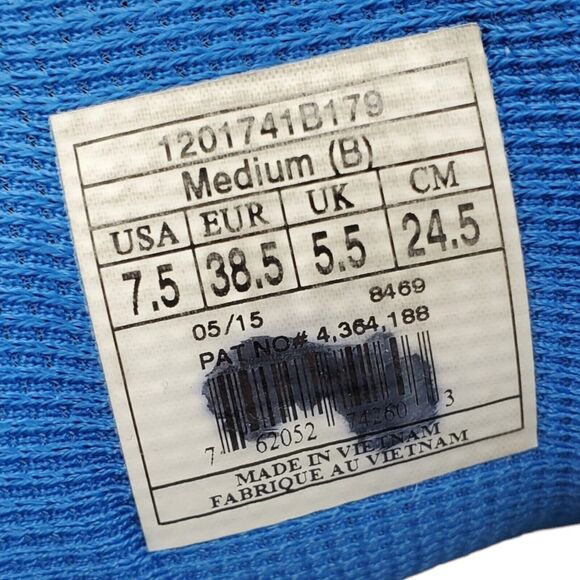 BROOKS Shoes ADRENALINE GTS 15 Womens Size 7.5 Silver Blue Running 1201741B179 - Picture 14 of 14